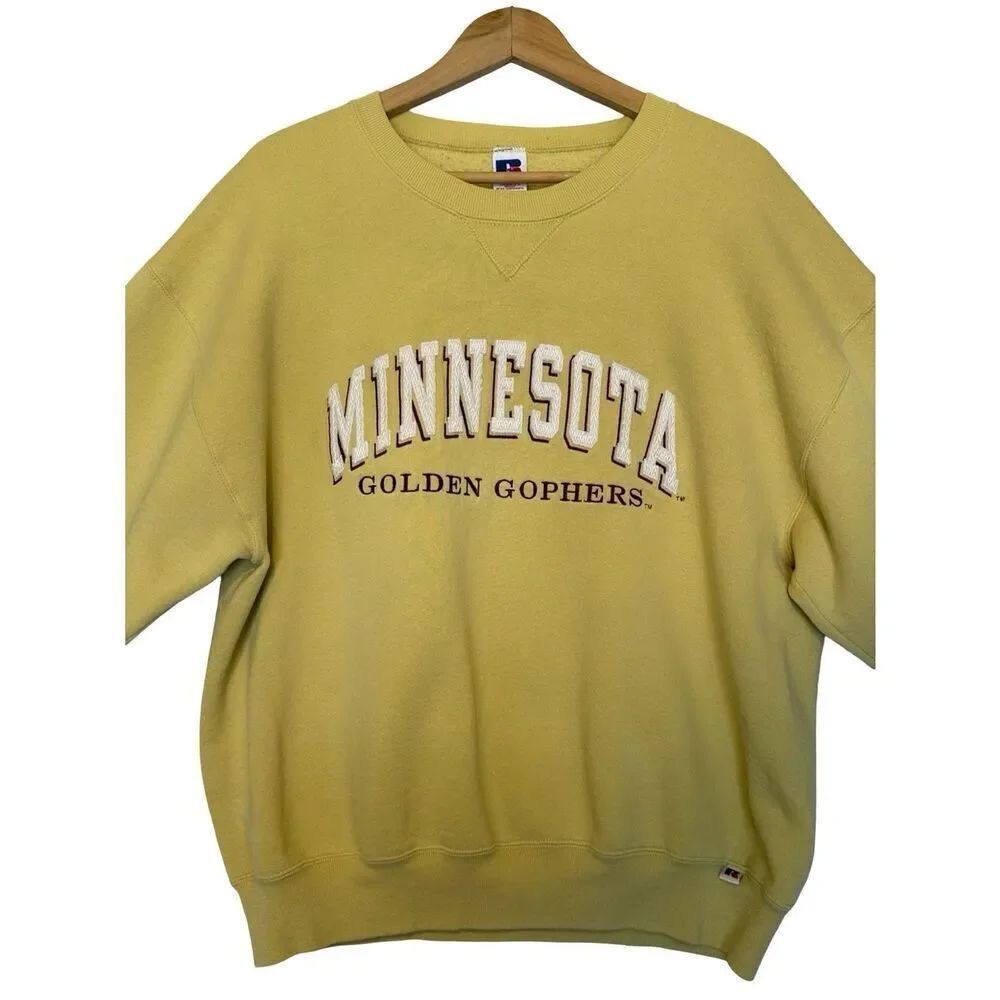 Vintage University of Minnesota Golden Gophers Crewneck Sweatshirt Size XL